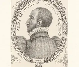 BOYER 849 - Anne du Bourg - n&eacute; en 1521 - mort en 1559